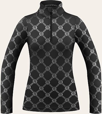 Превью  Свитер POIVRE BLANC W25-1940-WO Monogram Black